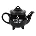 Spirit of Equinox Witches Brew Black Ceramic Tea Pot