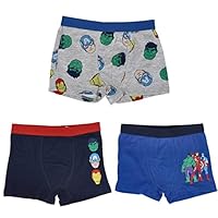 Paw Patrol – (2er Pack) Unterhemd für Jungen Kinder Tank Top/Boxershorts (3er Pack) Hemdchen Unterwäsche B-SHORT-134