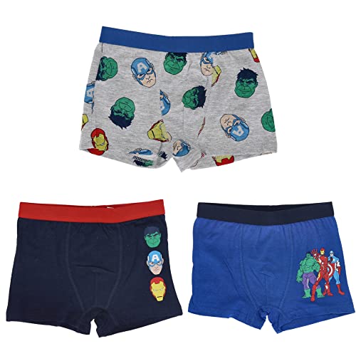 Paw Patrol – (2er Pack) Unterhemd für Jungen Kinder Tank Top/Boxershorts (3er Pack) Hemdchen Unterwäsche B-SHORT-128
