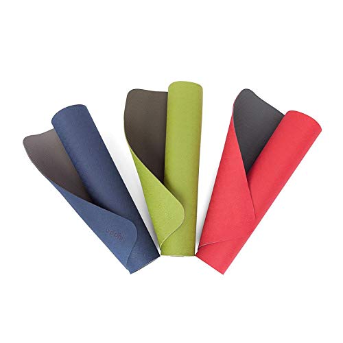 Tapete de Yoga TPE, Colchonete de Yoga 100% reciclável, confortável, antiderrapante, indicado para p