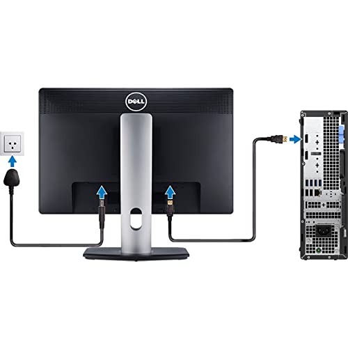 Image of Dell OptiPlex 5000 Desktop Computer - Intel Core i7 12th Gen i7-12700 Dodeca-core (12 Core) 2.10 GHz - 16 GB RAM DDR4 SDRAM - 512 GB M.2 PCI Express NVMe 3.0 x4 SSD - Small Form Factor - Black