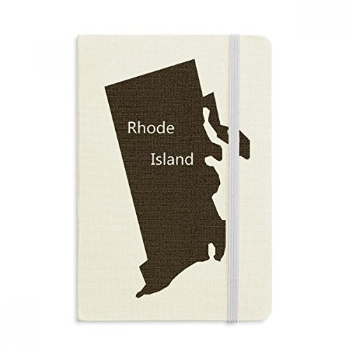 Journal de voyage Rhode Island A5 carnet souple en tissu pour vos notes de route
