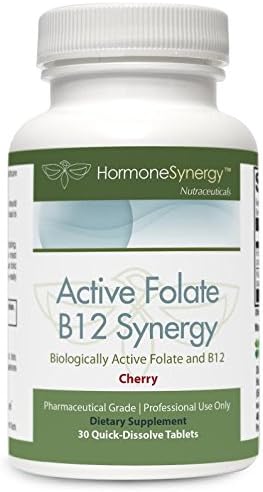 HormoneSynergy RetzlerRx Active Folate B12 Synergy – 1700 mcg 5-MTHF + 2500 mcg B12 miniatura 2