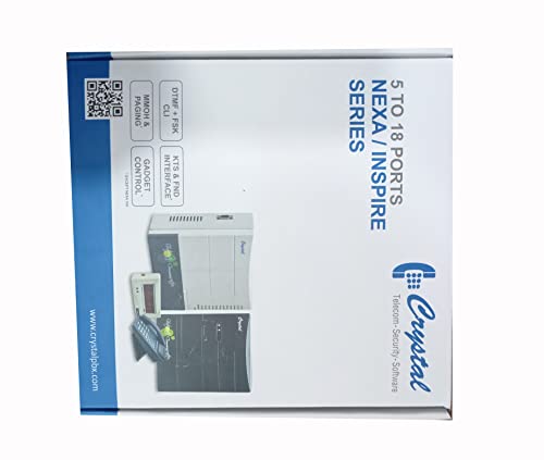 Image of Crystal /Inspire 104 Epabx System, Black