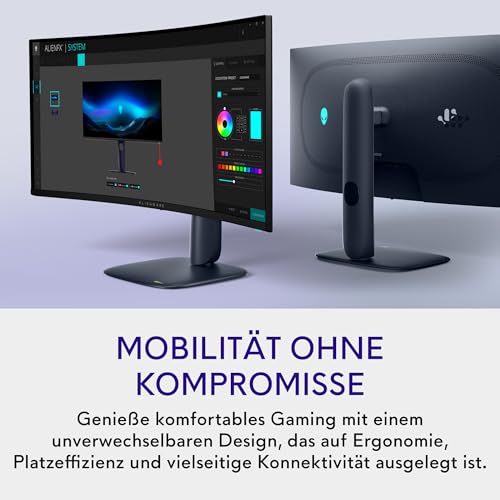 Alienware 34 Gaming Monitor - AW3425DW, WQHD (3440x1440), 240Hz, QD OLED