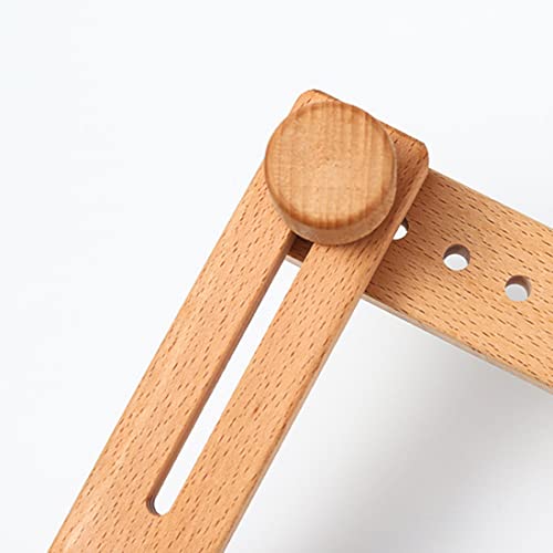 Soporte de aro de bordado ajustable con abrazadera de mesa para madera 8