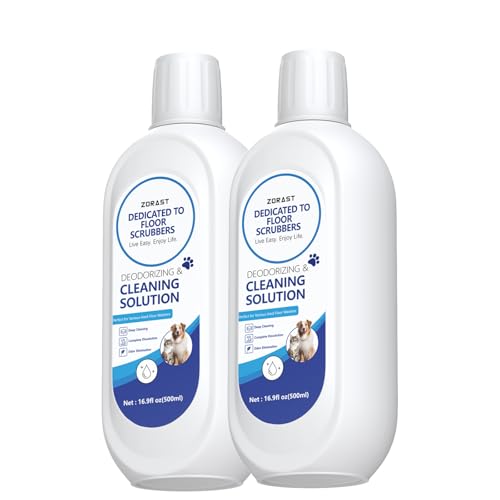 ZORAST Floor Cleaning Solution Pet-Friendly Deep Deodorizer Compatible with Tineco and Robot Vacuum Mops Deep Cleans Low-Foam Delivers Clog Free