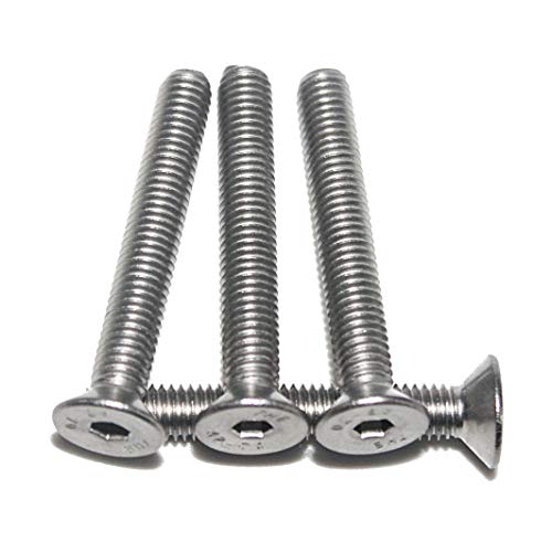 Image of Fullerkreg 18-8 Stainless Steel Hex Drive Flat Head Screw M3x0.5mm 35mm