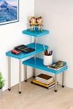 Copelle Multipurpose Storage Organizer Rack Shelf for Living Room, Office, Bedroom, Bathroom, Kids Room, Kitchen (Blue)