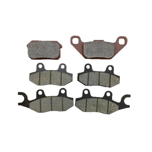 Plaquettes de frein avant arrière pour K500 et ATV 500GT, set de 3 jeux haute tolérance