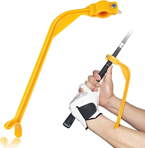 Golf Trainer Swing aid - Golf Beginner Gesture Alignment Tool Golf Clubs Gesture Correct Wrist Training Aids Tools