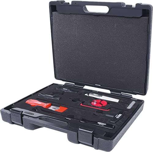 KS TOOLS 140.1040 - Coffret de démontage pour pare-brise - Idéal pour le démontage professionel des pare-brises et autres vitres collées - Facile d'utilisation