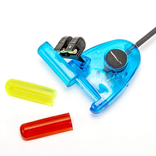 Swingers de pesca iluminados LED con estuche para detectar picadas de carpa 2