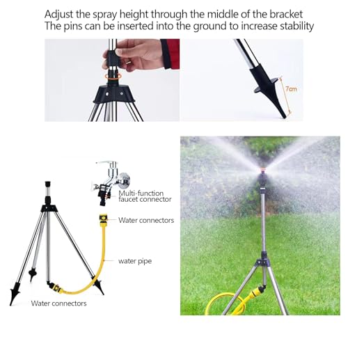 Tripod-Sprinkler-6-Different-Impact-sprinklers-Spray-Water-Spray-Two-Modes-360-Large-Area-Coverage-Suitable-for-Garden-Farm-Yard-Lawn-Irrigation-sprinklers-for-Yard-Water-Sprinkler-for-Lawn
