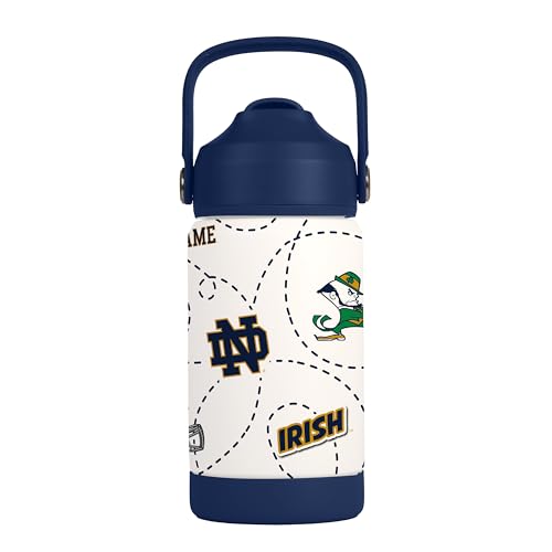 Image of Logo Brands NCAA Mascot Stainless-Steel Kids Bottle -Soft Silicone Mouthpiece, Easy To Carry, Kid-Friendly Design- Great For School & On-The-Go