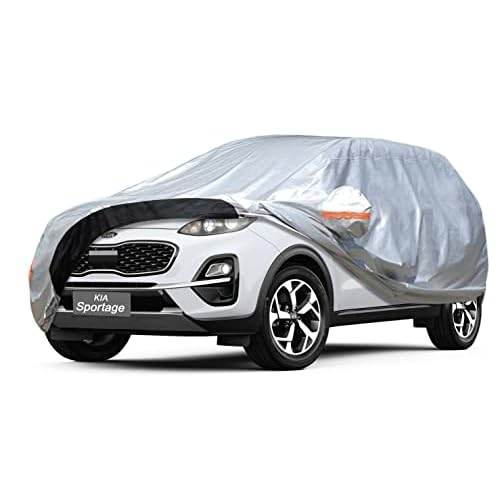 Car Cover Custom Fit Kia Sportage (2010-2025) Waterproof for Automobiles, Oxford Sun Rain Dust Snow Protection (Ships from US Warehouse, Delivery 3-8