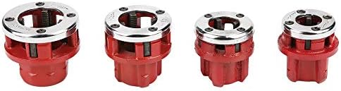 Miniatura 3 de Kit de enhebrador de tubería manual Kit de roscado de tubería de fontanero de 12 pulgada 34 pulgadas 1 pulgada 1-14 pulgadas, herramienta de