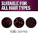 Schwarzkopf Keratin Color Permanent Hair Color, 5.88 Deep Red, 1 Application - Professionally Inspired Permanent Hair Dye, for up to 80% Less Breakage vs Untreated Hair and up to 100% Gray Coverage