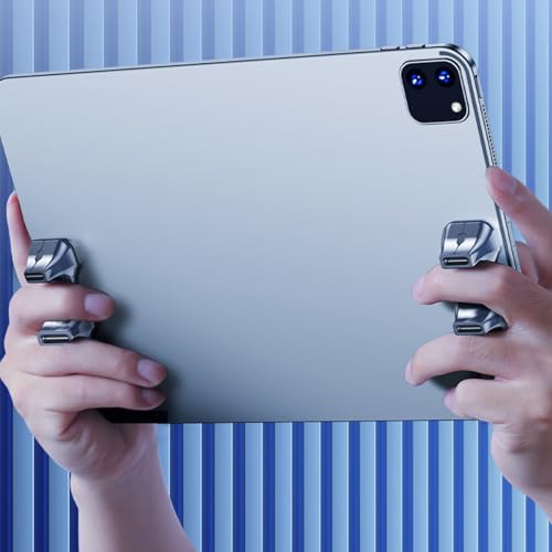 ACOLY 2 Pcs Gaming Handle, Non-slip Silicone Gamepad Grip, Multi-Finger Triggers Operation Tablet Game Controller for PUBG/Knives Out - Image 5