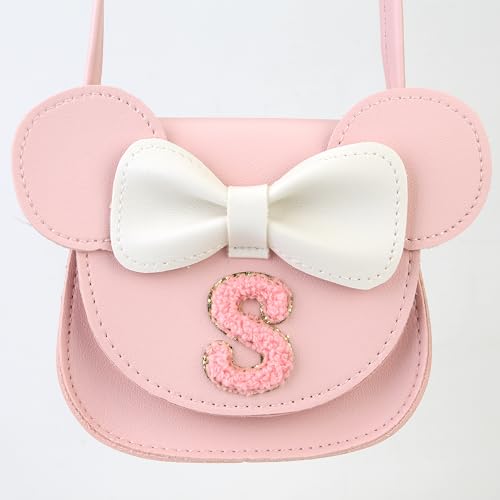 Image of Shoulder Bag for Girl,Birthday Gifts for Girls 4-7 Shoulder Bag for Ages 4-5 Lovable Mouse Ears Kid wallet