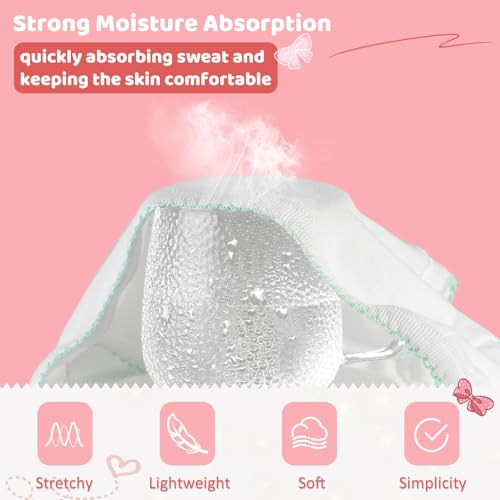 Phennie's Girls' Underwear Soft Cotton Panties Solid White Breathable Kids Girls Underwear Pure Cotton Undies 12 Pack4