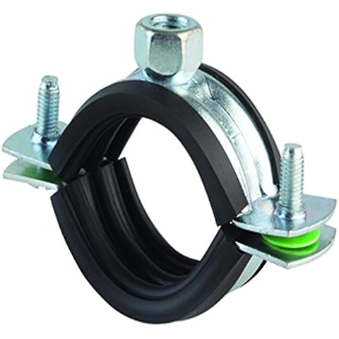 10x Rohrschelle 48-53 mm 1 1/2" Zoll für Rohrbefestigung und Sanitär Bereich ER-BI® Cover