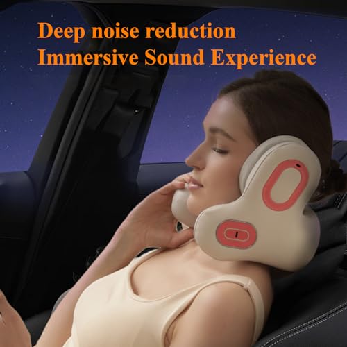 Almohada ajustable de viaje con función térmica y audio miniatura 6