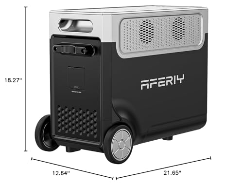 Image of AFERIY P310 Expansion Battery Pack, Add 3840Wh LiFePO4 Extra Capacity | Compatible Only with AFERY P310 Main Unit | LiFePO4 Solar Generator for Extended Home Backup & Outdoor Camping