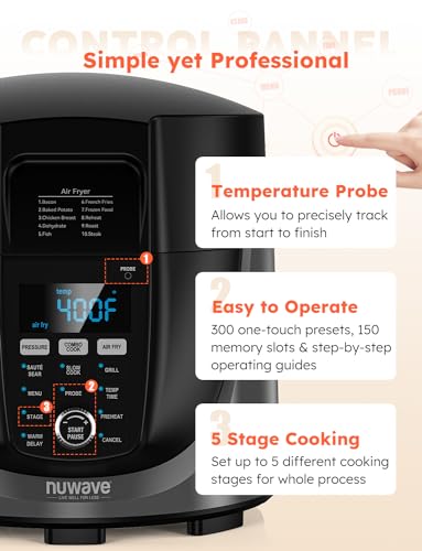 Nuwave Duet Electric Pressure Cooker & Air Fryer Combo の商品画像 7