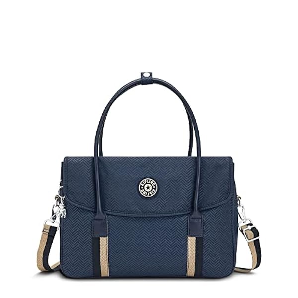 Kipling SUPERWORKER S, Bolso para Portátil 13", Correa de Hombro Desmontable, 38 cm, 13 L, Endless Bl Emb