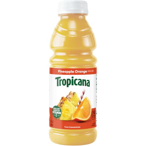 Image of Tropicana Juice Drink, 15.2 Bottles, Pineapple Orange, 15.2 Oz (Pack of 12)