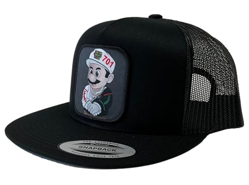 Gorra Snapback Mesh Negra Super Chapo Bros miniatura 1