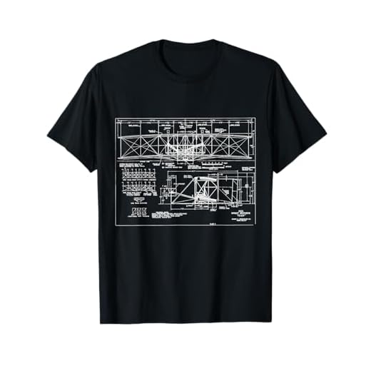 ライトフライヤー、ライトブラザーズ 飛行機 ブループリント Tシャツ Tシャツ