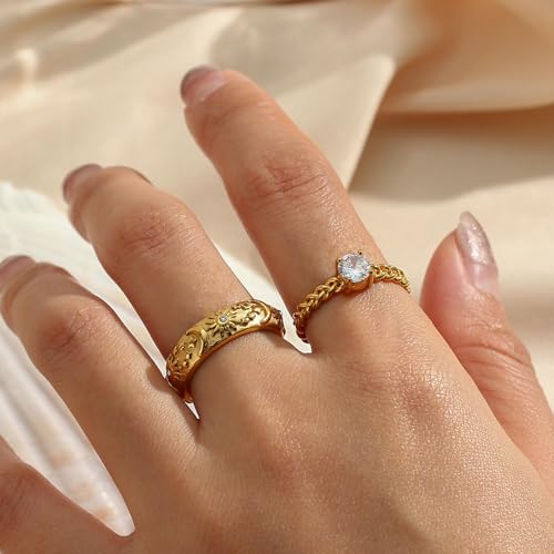 Joyería celestial de acero inoxidable hipoalergénico que no se oscurece ni mancha la piel 7