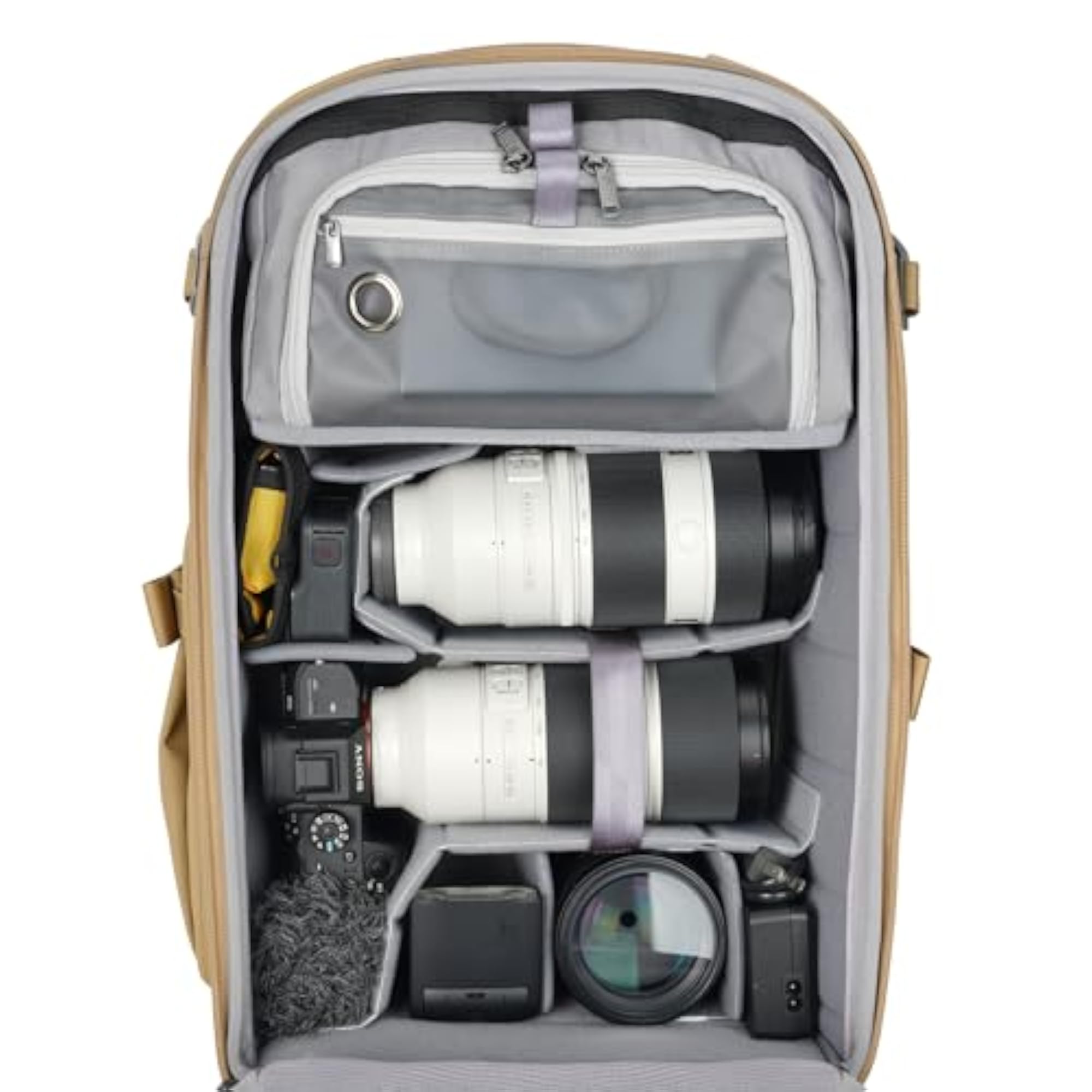 VEO Metro B30L Camera Backpack, Beige