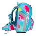 SCOUT Schulranzen Safety Light Genius Set 5-teilig Happy Rainbow türkis