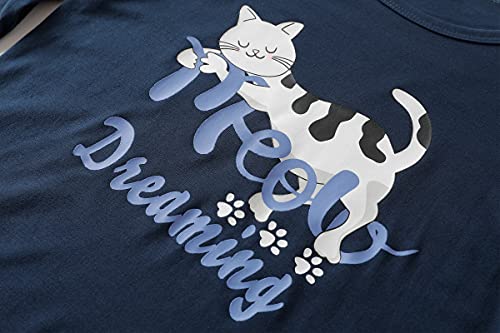 Big Girls Cute Bunny Pajama Sets Lovely Cartoon Sleepwear Winter Pjs Nighty, Rabbit4