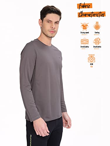 Image of TECHNOSPORT Men's Slim Fit T-Shirt - (MTOR17) Pack of 1