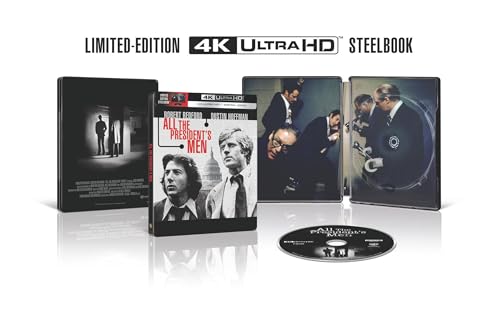 All the Presidents Men (4K Ultra HD + Digital- Steelbook)