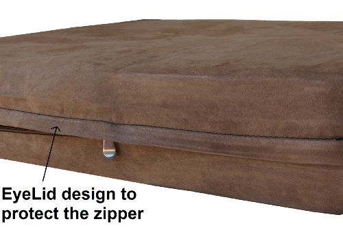 image for Dogbed4less Extra Large True Orthopedic Gel Memory Foam Dog Bed, Water