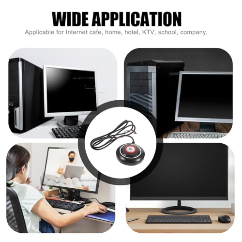 Botón de reinicio adhesivo y componente de computadora externo para escritorio 3