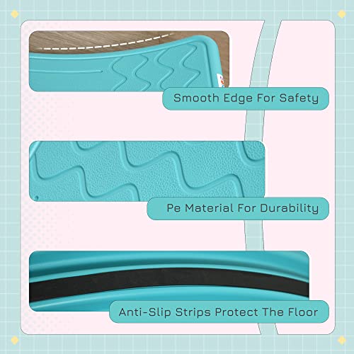 ZONEKIZ Balance Board Kids Wobble Board, Stepping Stone, Montessori Toy for Children, Nursery Toy, for Ages 3-6 Years, 82 x 27.5 x 19.5cm - Image 6