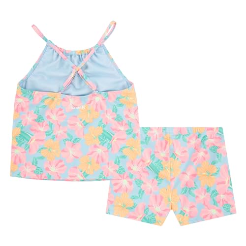 Image of Hurley Girls' Boyshort Tankini 2-piece Swimsuit