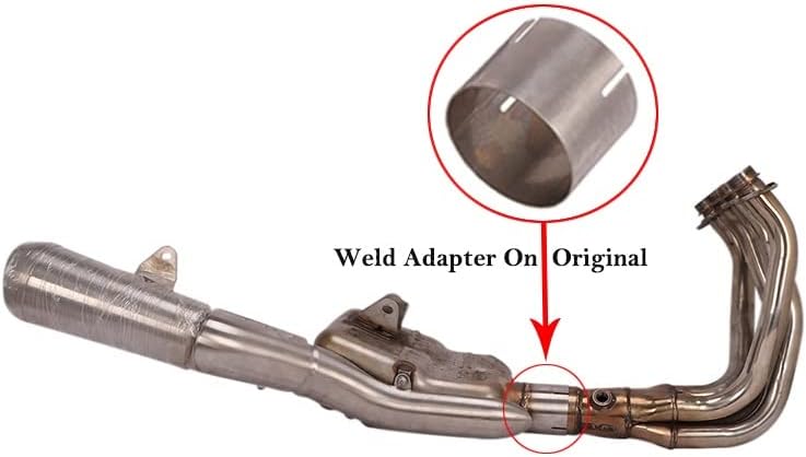 マフラーエキゾーストパイプ カワサキ Z900RS 2017 2018 2019 2020