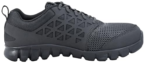 Image of Reebok Men's Rb4041 Sublite Cushion Safety Toe Athletic Work Shoe Black