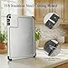 Cosmos Wave 316 Stainless Steel Cutting Board All-in-One with 2 Sharpeners (Tungsten+Ceramic) | cutting boards for kitchen Double-sided non-toxic，juice groove，Anti-slip，anti-odor，Thin for Easy Storage