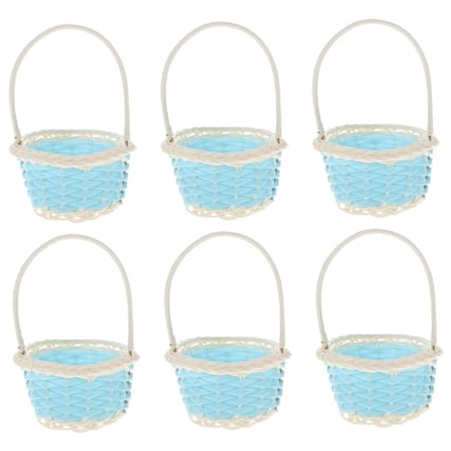 Mini panier plastique PP pour décoration table de baby shower