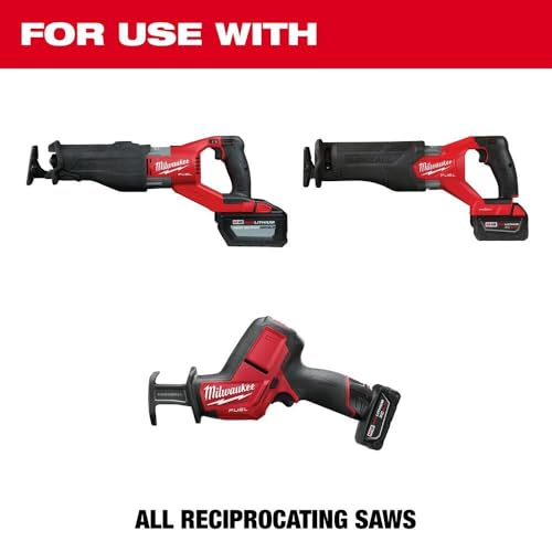 Milwaukee Tool 6" 14 TPI The Torch Sawzall Blade (5 Pk) 48-00-5782 - image 7