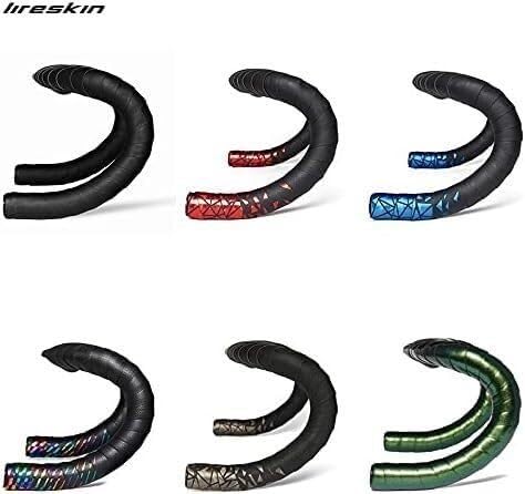 cinta de manillar, Cinta de barra perforada for accesorios ciclismo con agarre serie metálica for bicicleta carretera