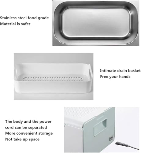 La Capacidad ultrasónica del Limpiador de Frutas Vegetales 3L Elimina el residuo de los pesticidas y la Lavadora automática de la Comida para la Seguridad de la Cocina